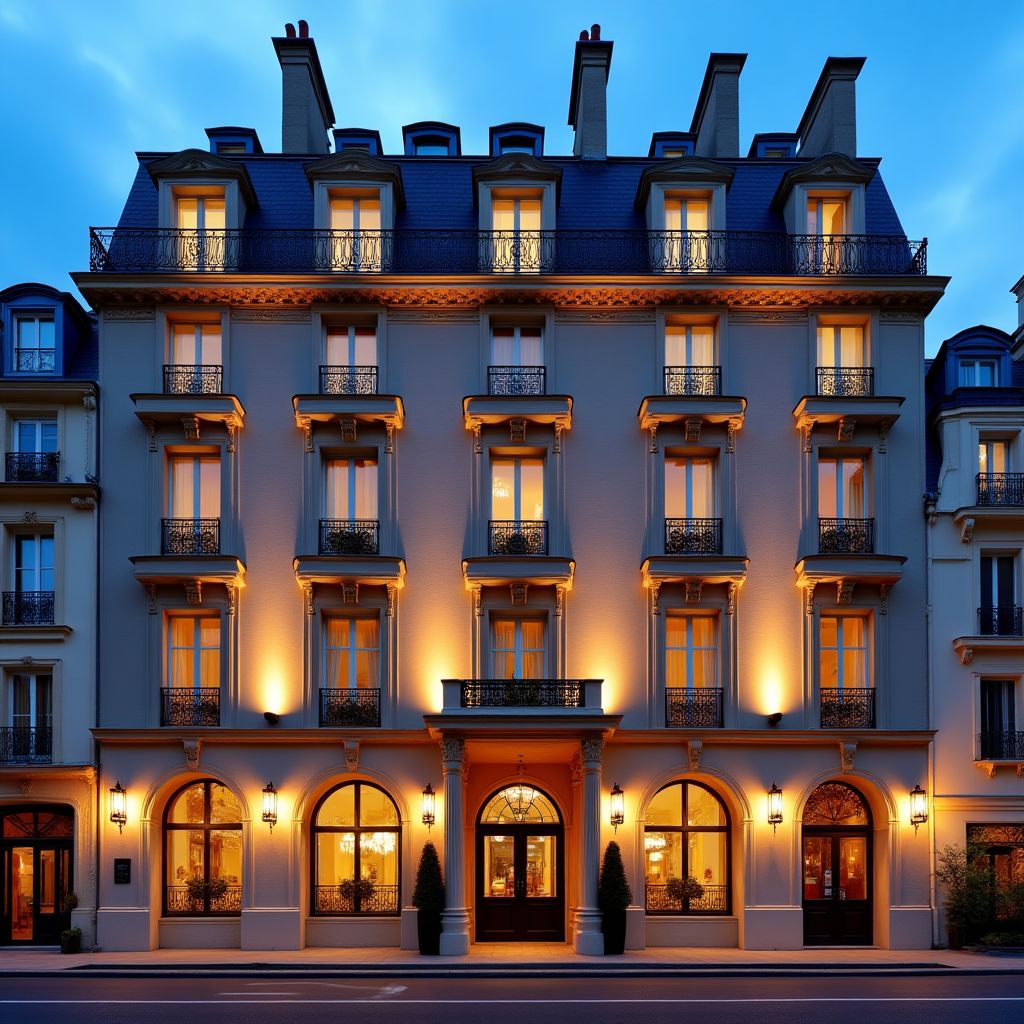Vue extérieure du Grand Parisien