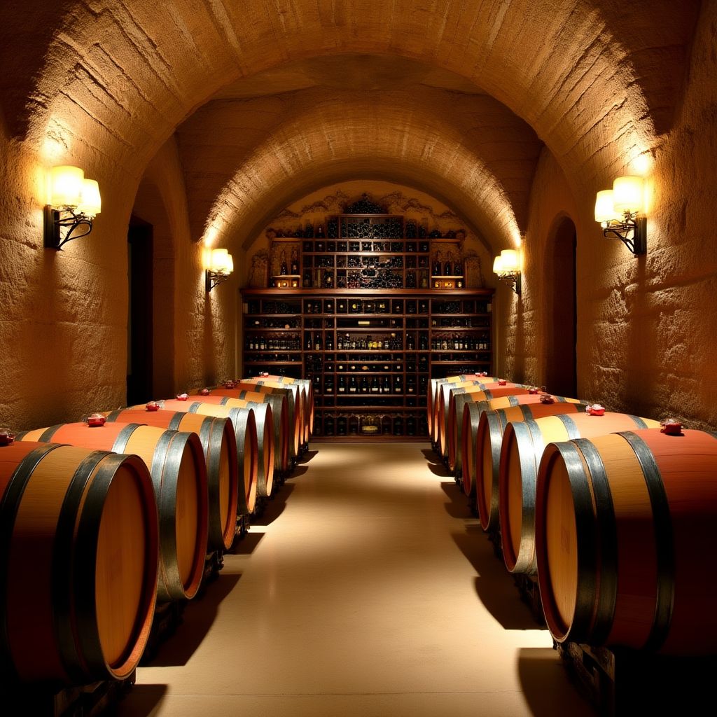 Cave à vin du Domaine des Vignes
