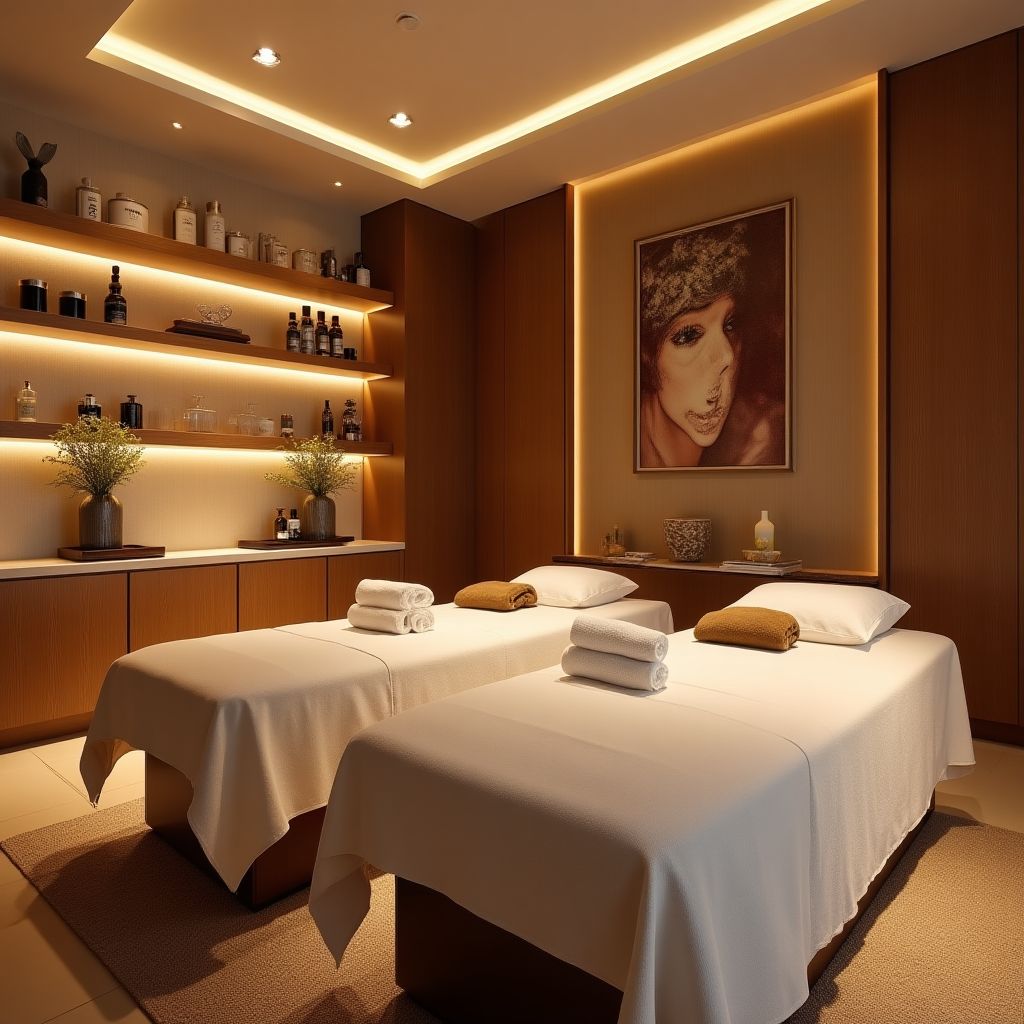 Espace spa luxueux